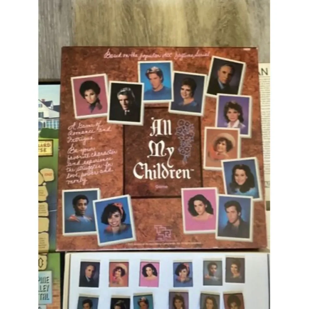 *TSR Board game All My Children Vintage 1985 Complete